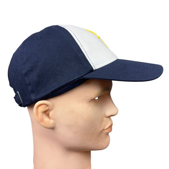 Tampa Bay Rays Member Baseball Cap Adult 58cm Navy White Strapback Embroidered - Picture 7 of 11